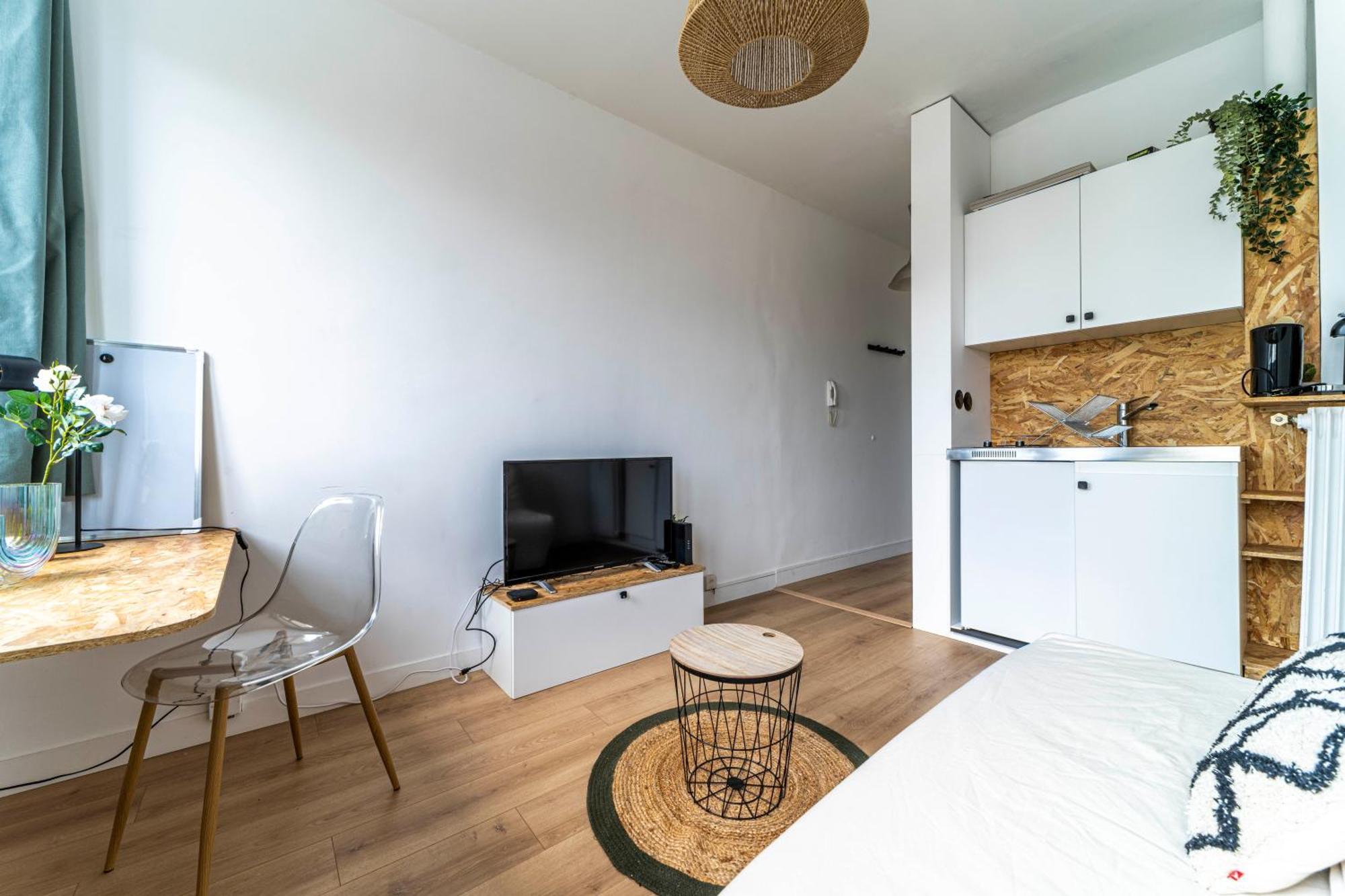 Apartmán Studio Chaleureux Avec Aquarium Marcq-en-Baroeul Exteriér fotografie