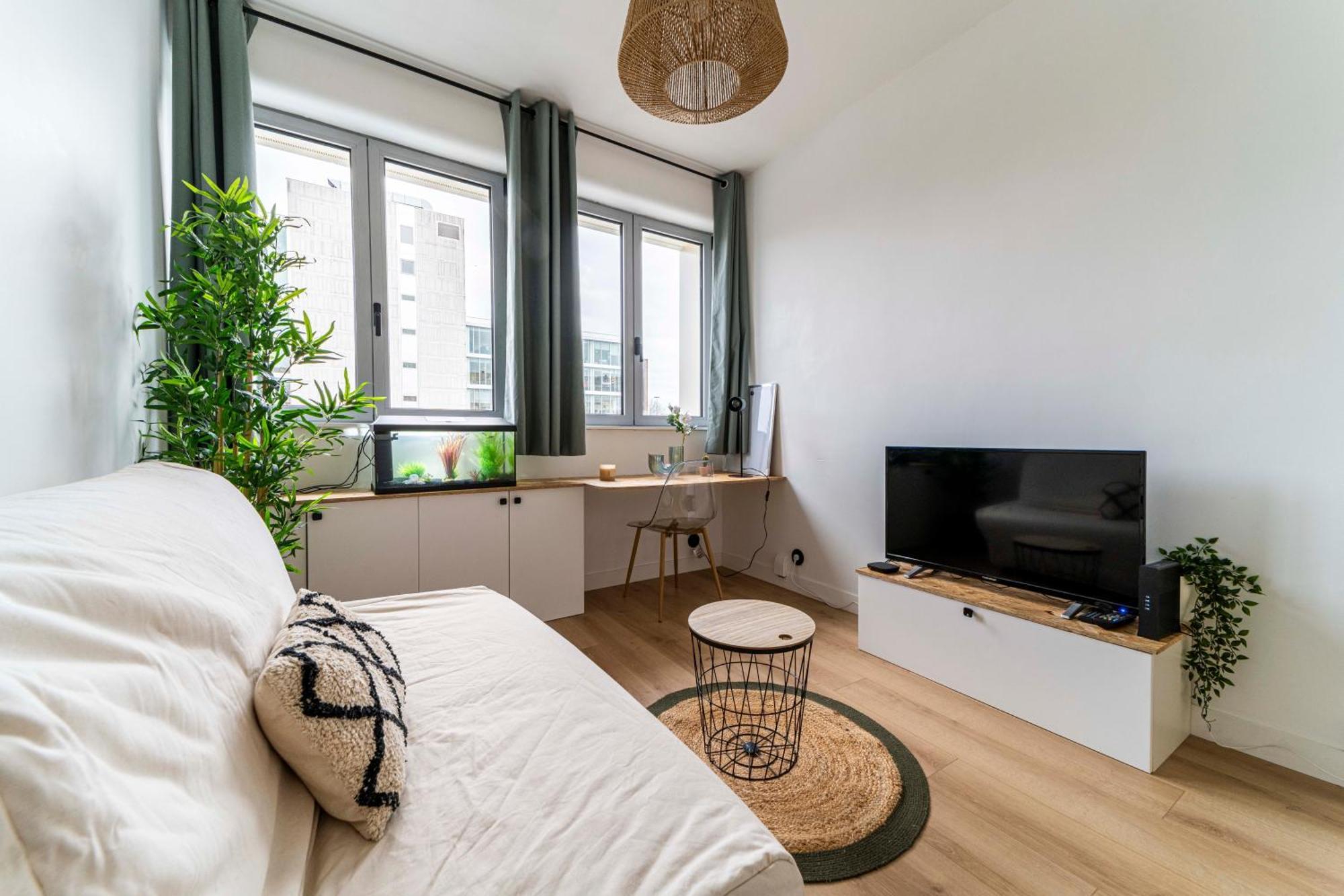 Apartmán Studio Chaleureux Avec Aquarium Marcq-en-Baroeul Exteriér fotografie
